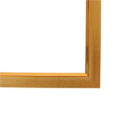 Рама для картин (зеркал) 40 х 50 х 2,8 см, пластиковая, Calligrata 6528, золото
