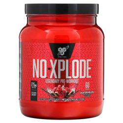 BSN, N.O.-Xplode, легендарный предтренировочный комплекс, арбуз, 1,11 кг (2,45 фунта)