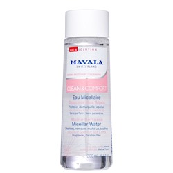 Альпийская мицеллярная вода Mavala Clean & Comfort, смягчающая, 200 мл