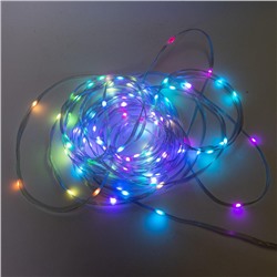 Электрогирлянда Нить SMART-STRING-10100RGB,10М,100LED,RGB,IP65, Funray 2662