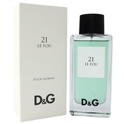 DOLCE & GABBANA №21 LE FOU edt 100ml