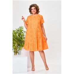 Платье  Romanovich Style артикул 1-2525 апельсиновый