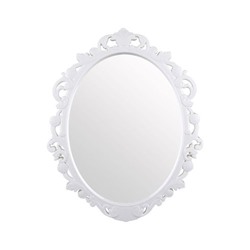 Зеркало в рамке "Ажур" (585х470мм) белый (уп.7) М1656 г.Октябрьский