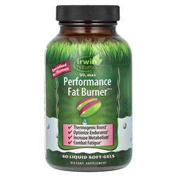 Irwin Naturals, V02 Max, Performance Fat Burner, 60 мягких гелевых капсул с жидкостью