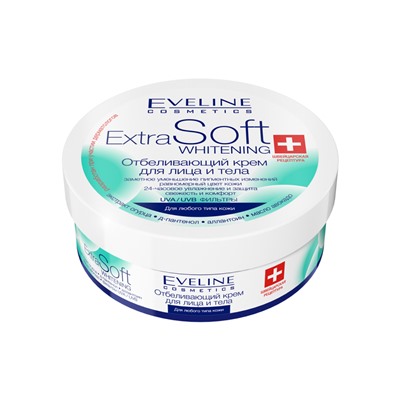 Крем для лица и тела ОТБЕЛИВАЮЩИЙ Extra Soft WHITENING, 200мл