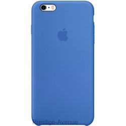 Силиконовый чехол для iPhone 6/6s -Cиний (Bright Blue)