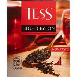 Чай черный пакетированный Tess High Ceylon, 2,25гх100пак