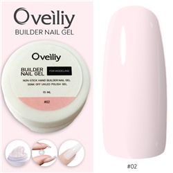 Oveiliy, Моделирующий гель Builder Nail Gel #02, 15 мл