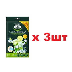 Master FRESH Пакеты для льда 8листов по 28шариков 3шт