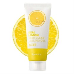 Пилинг-гель с лимоном FarmStay Real Lemon Deep Clear Peeling Gel, 100ml