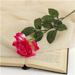 Цветы искусственные "Роза" 56 см d-8,5 см, розовый