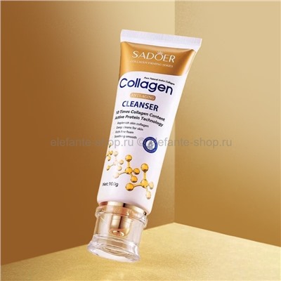 Пенка для умывания Sadoer Collagen Anti-Aging Cleanser 100g