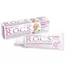 Рокс Зубная паста Для младенцев "Аромат липы" 45 гр (R.O.C.S., Baby 0-3 года)