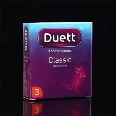 Презервативы DUETT classic 3 шт.