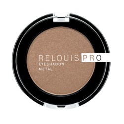 RELOUIS Тени Pro Eyeshadow Metal  тон 54, amber