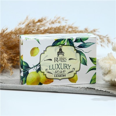 Мыло туалетное Rubis "Luxurious Lemon", 115 г