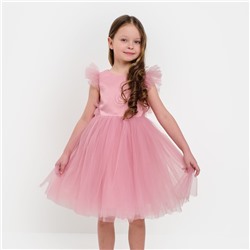 Платье детское с крылышками KAFTAN р. 36 (134-140 см), розовый