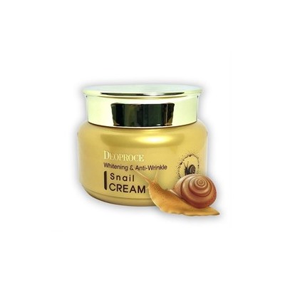 Крем для лица Deoproce Whitening & Anti-Wrinkle Snail Cream 100ml