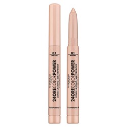 Стойкие тени-карандаш Color Power Eyeshadow, тон 01 шампань, 1.4 г