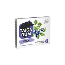 Смолка жевательная TAIGA GUM “VISION” без сахара №5, 6,4гр.