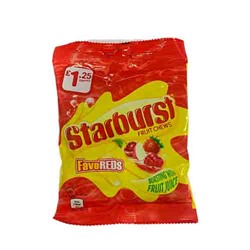 Жевательные конфеты Starburst Fave Reds Fruits 127гр