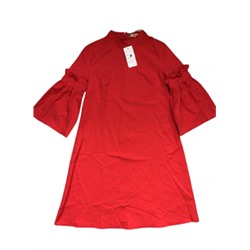 Платье женское, цвет красный, размер 42 и 44