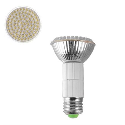 Лампа светодиодная B60 JDR E27 4W 80LED 4500K WARM WHITE 105 мм /уп 100/Акция