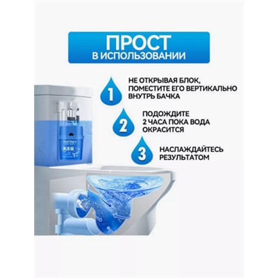 Гигиенический блок для унитаза Cool Day's Deep Clean