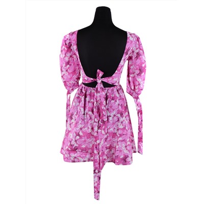 Платье Fashion 027, "Ламбада" розовый