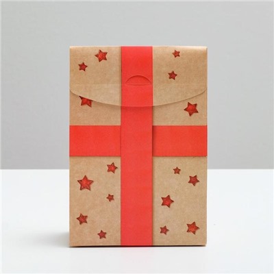 Коробка складная «Подарок», 15 × 7 × 22 см