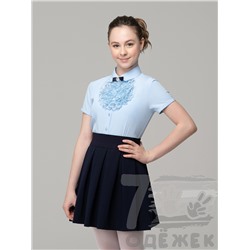 928-1 Блузка для девочки с коротким рукавом
