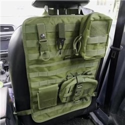 Автомобильный органайзер molle, из 6 предметов, арт МЛ15 цвет: зелёный