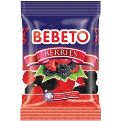 Мармелад Bebeto Berries со вкусом ежевики и малины 80гр