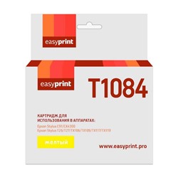 Картридж EasyPrint IE-T1084 (C13T0924/T1084/T0924/ C91/CX4300/TX106/TX117) Epson, желтый