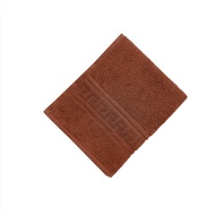 Махровое гладкокрашеное полотенце 70*140 см 380 г/м2 (Шоколадный)