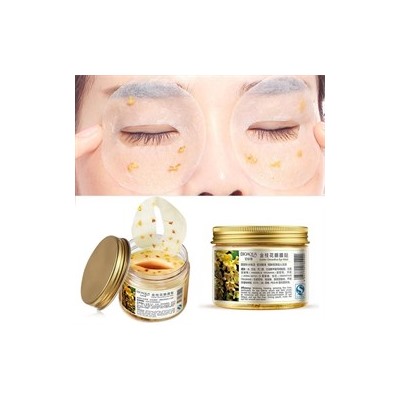 Патчи для глаз Bioaqua Golden Osmanthus Eye Mask с золотым османтусом