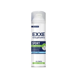 EXXE Пена д/бритья Sport Energy cool effect/эф.прохлады, 200мл