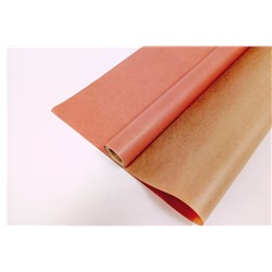 Крафт-бумага вержированная Розовая / рулон 0.7*10 м
