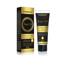 Compliment Argan oil Питательный Крем эффект ботокса для лица шеи декольте для зрелой кожи spf15 50 мл