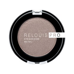 RELOUIS Тени Pro Eyeshadow Metal  тон 52, cocoa milk