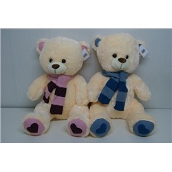 Мягкая игрушка Медведь в полосатом шарфе 50 см (арт. 6043)