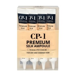 CP-1 Premium Silk Ampoule / Набор Несмываемая сыворотка для волос с протеинами шелка, 4*20мл