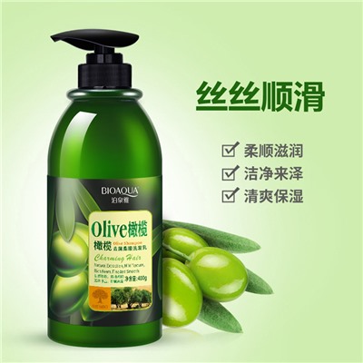 Шампунь для волос питательный BIOAQUA Olive Shampoo, 400 гр