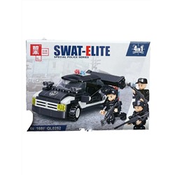 Конструктор Swat Elite 2в1 Машинка-Трансформер 1шт (в ассортименте)