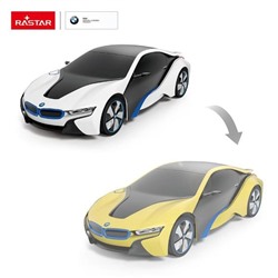 Машина р/у rastar BMW i8 1:24 меняет цвет Rastar в кор.24шт