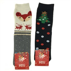 Махровые носки женские «Новогодние» 37-41