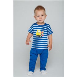 брюки для новорожденных  К 4916/насыщенный голубой