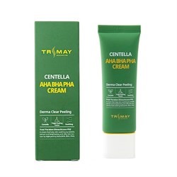 Обновляющий крем для лица Trimay Aha Bha Pha Centella Cream 50мл   с кислотами и центеллой