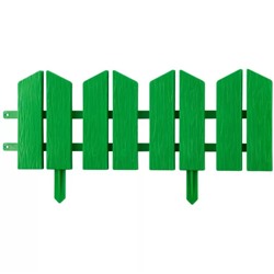 Бордюр «Летний сад» 16х300 см (зеленый)