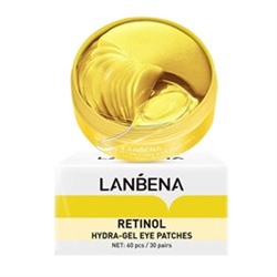 Гидрогелевые патчи для глаз Lanbena Retinol